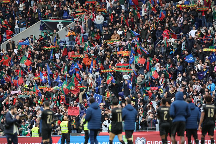 O Dragão celebrou a qualificação de Portugal para o Mundial 2026 - Foto: Catarina Morais/KAPTA+