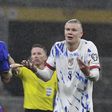 Haaland igual a si próprio. Desta vez, 'só' marcou dois golos. Fez 16 nesta qualificação, pelo menos mais oito que qualquer outro
