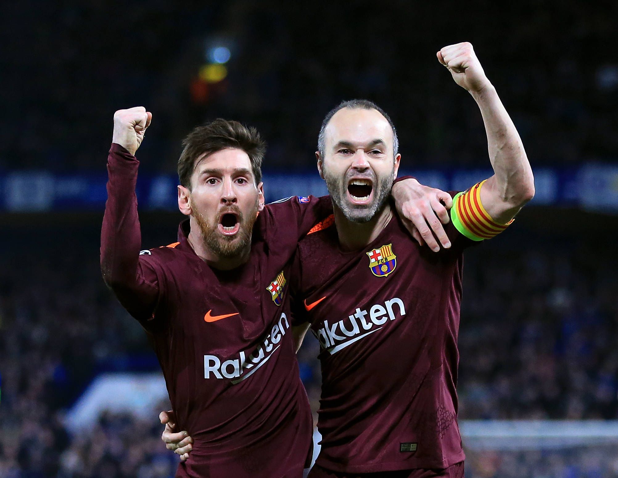 Messi e Iniesta