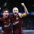 Messi e Iniesta