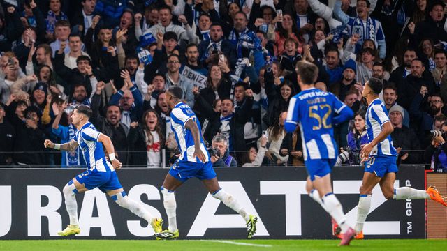 Festejos do FC Porto, no Dragão, frente ao SC Braga