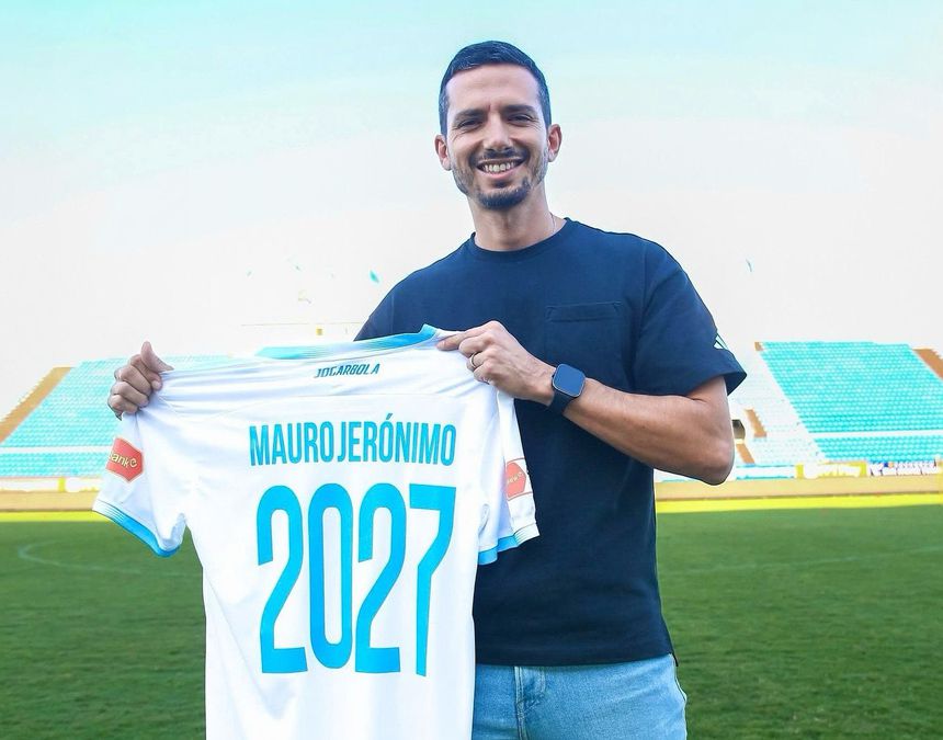 Mauro Jerónimo assina até 2027 pelo Thep Xanh Nam Dinh FC - Foto: DR