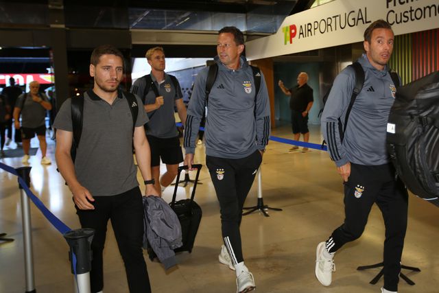 Benfica viaja para Braga de avião