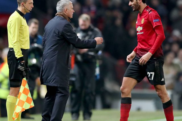 José Mourinho tinha uma grande relação com Marouane Fellaini no Manchester United