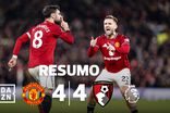 Manchester United empata jogo de loucos (resumo)