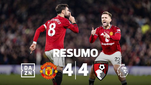 Manchester United empata jogo de loucos (resumo)