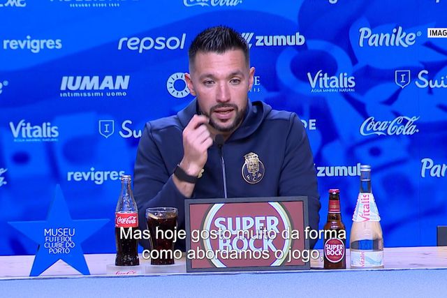 «Sofremos um golo no único remate à baliza que sofremos»