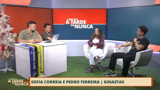 Mais Vale à Tarde Que Nunca, com Sofia Correia e Pedro Ferreira - 15/12/2025