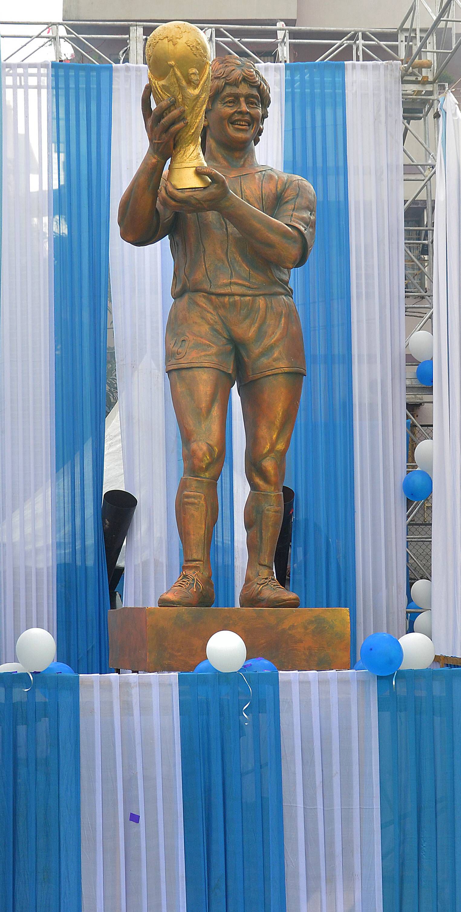 Tributo a Maradona na Índia - Foto: IMAGO