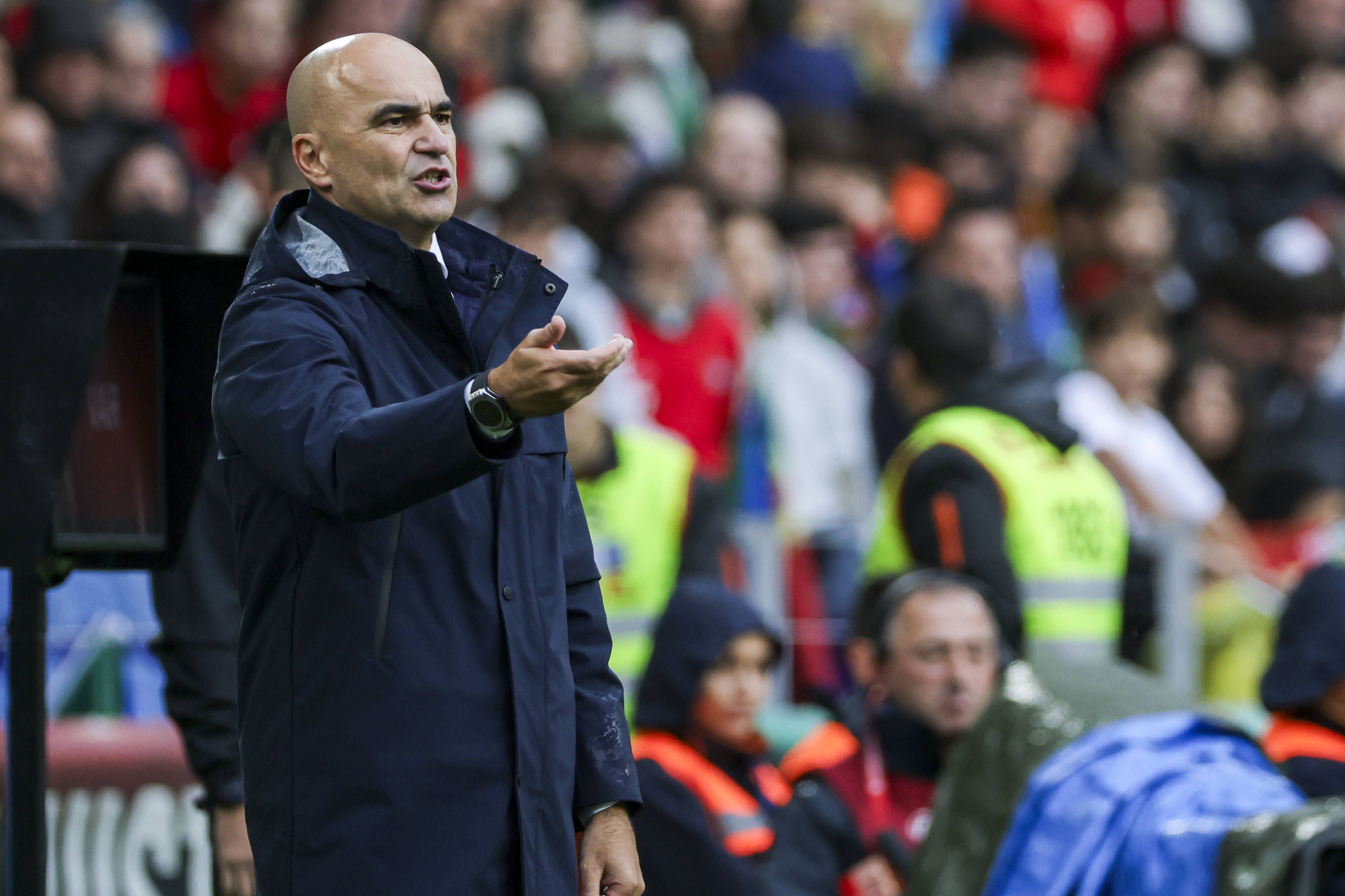 Roberto Martínez, selecionador de Portugal, no Estádio do Dragão