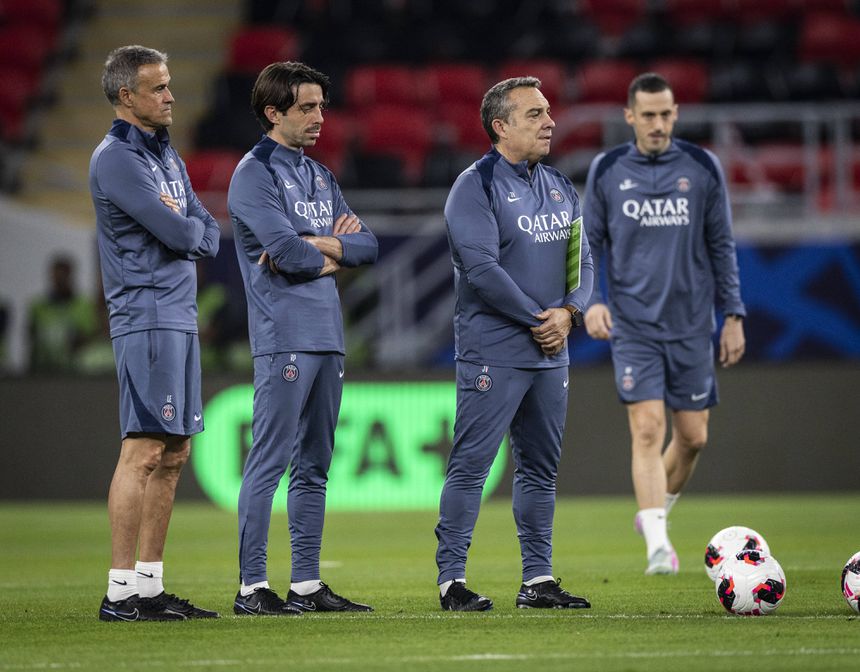 Luis Enrique, treinador do PSG