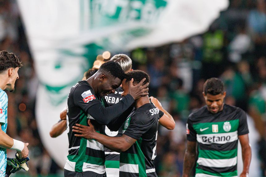 Sporting vai estar privado de Diomande (Costa do Marfim) e Geny Catamo (Moçambique) — Foto: IMAGO