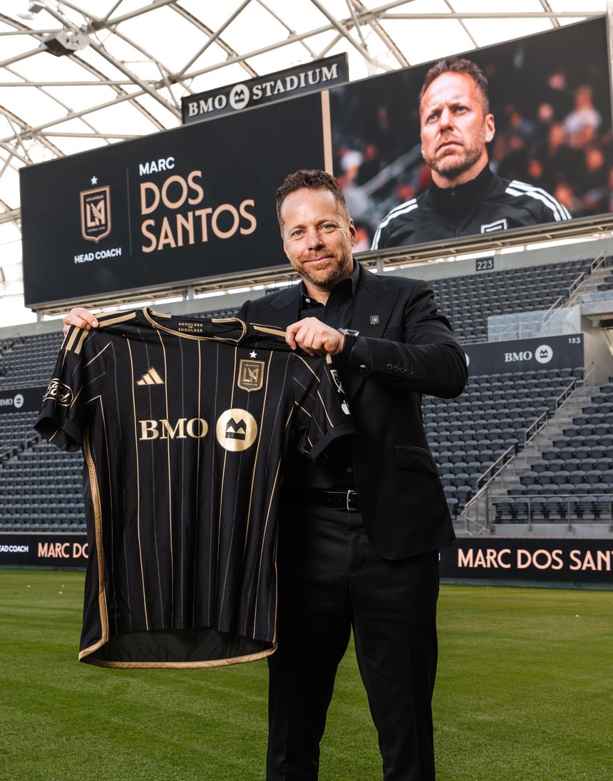 Marc dos Santos já estava no clube de LA como adjunto - Foto: Los Angeles FC
