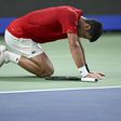 Novak Djokovic no Masters de Xangai