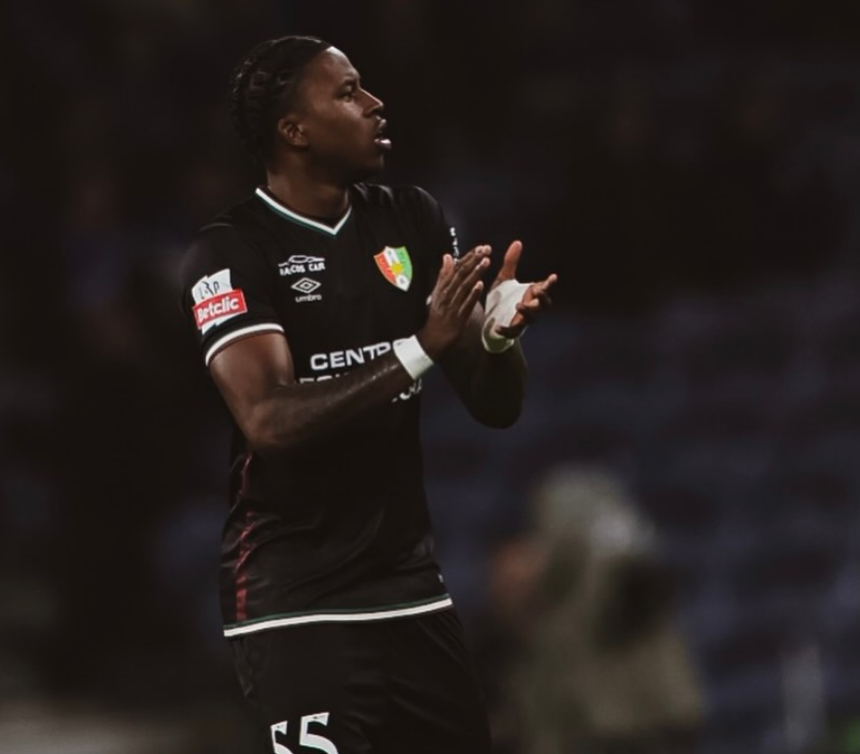 Internacional cabo-verdiano esteve bastante ativo no embate com os azuis e brancos