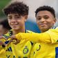 Cristianinho na equipa de sub-16 do Al Nassr