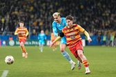 Oskar Pietuszewski em ação pelo Jagiellonia
