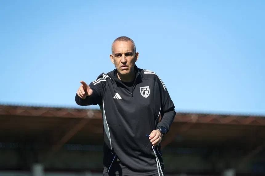 João Pedro Sousa não ficou muito tempo no Aves SAD, saindo da equipa pouco antes do Natal - Foto: Aves SAD