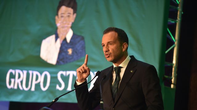 Frederico Varandas anunciou recandidatura à presidência do Sporting na cerimónia de entrega dos Prémios Stromp - Foto: MIGUEL NUNES