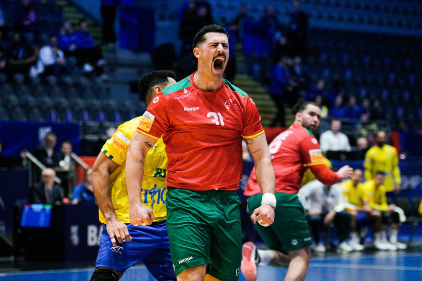 Salvador Salvador celebra golo de Portugal frente ao Brasil