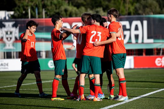 Sub-18: Portugal vence amigável frente à Áustria