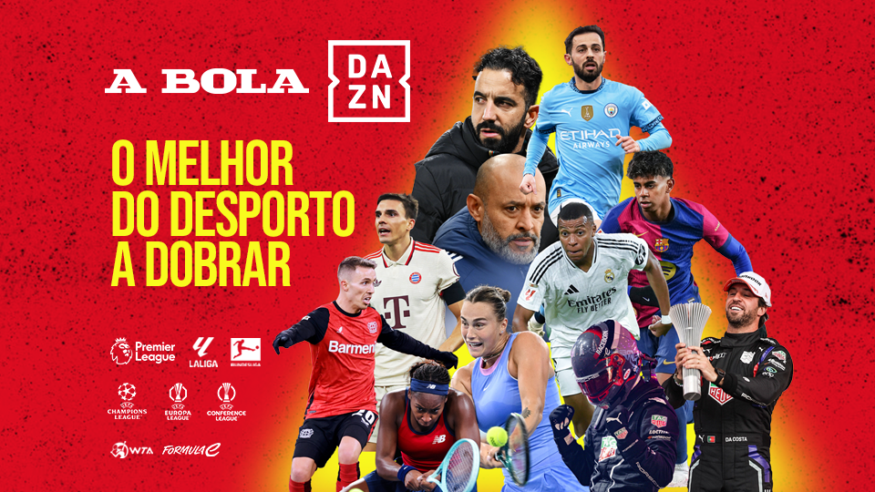 Revolutione o Seu Espectáculo Desportivo: Parceria Exclusiva entre a BOLA e a DAZN!