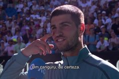 A promessa de Alcaraz se ganhar o Open da Austrália