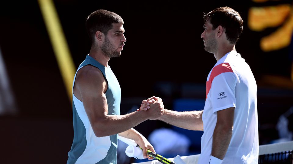 Open da Austrália: Nuno Borges cai perante Alcaraz na terceira ronda