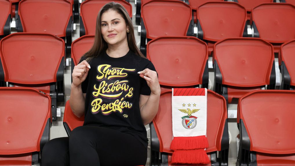 Fran Richter, 28 anos, vai usar a camisola n.º 2 das campeãs nacionais. Foto Benfica