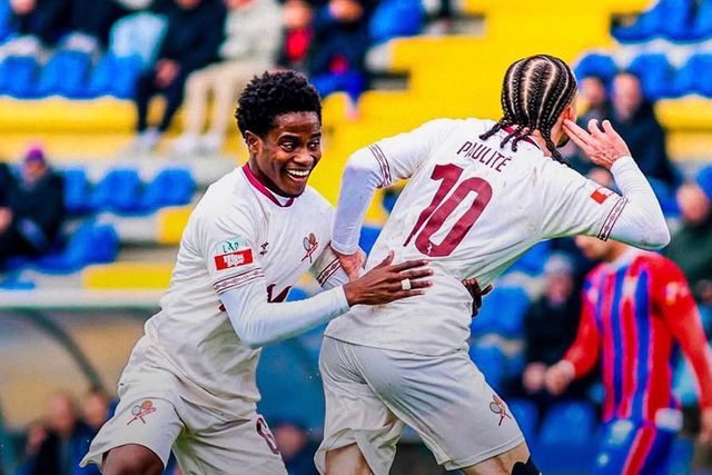 Paulité marcou à antiga equipa e festejou com a mão na orelha - Foto: Liga Portugal