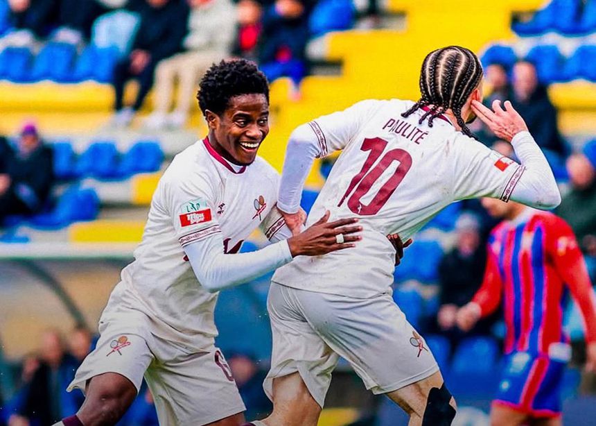 Paulité marcou à antiga equipa e festejou com a mão na orelha - Foto: Liga Portugal