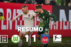 Wolfsburgo evita derrota surpreendente na receção ao Heidenheim (resumo)