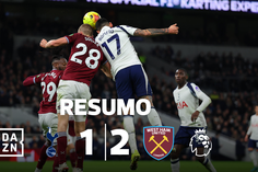 Golo aos 90+3' sela vitória do aflito West Ham em dérbi londrino (resumo)