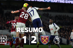 Golo aos 90+3' sela vitória do aflito West Ham em dérbi londrino (resumo)