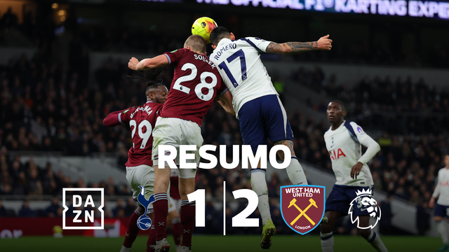 Golo aos 90+3' sela vitória do aflito West Ham em dérbi londrino (resumo)
