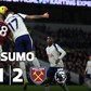 Golo aos 90+3' sela vitória do aflito West Ham em dérbi londrino (resumo)