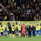 Jogadores do Al Nassr festejam vitória com os adeptos (foto: Al Nassr)