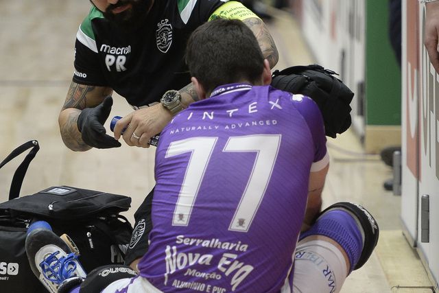 Pedro Roque quando trabalhava no Sporting - Foto A BOLA