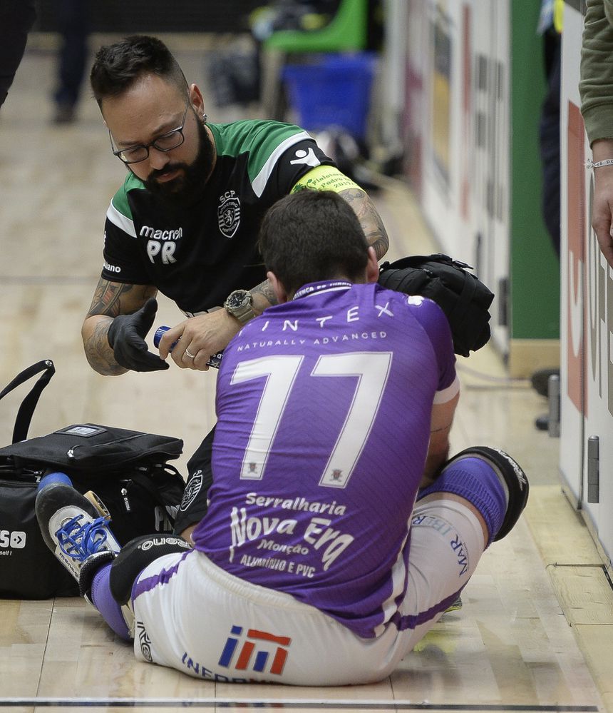 Pedro Roque quando trabalhava no Sporting - Foto A BOLA