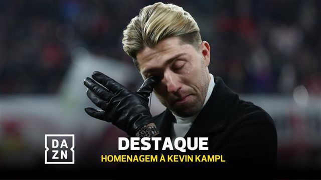 Kevin Kampl em lágrimas na despedida do Leipzig, oito anos e meio depois