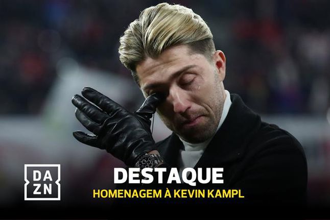 Kevin Kampl em lágrimas na despedida do Leipzig, oito anos e meio depois