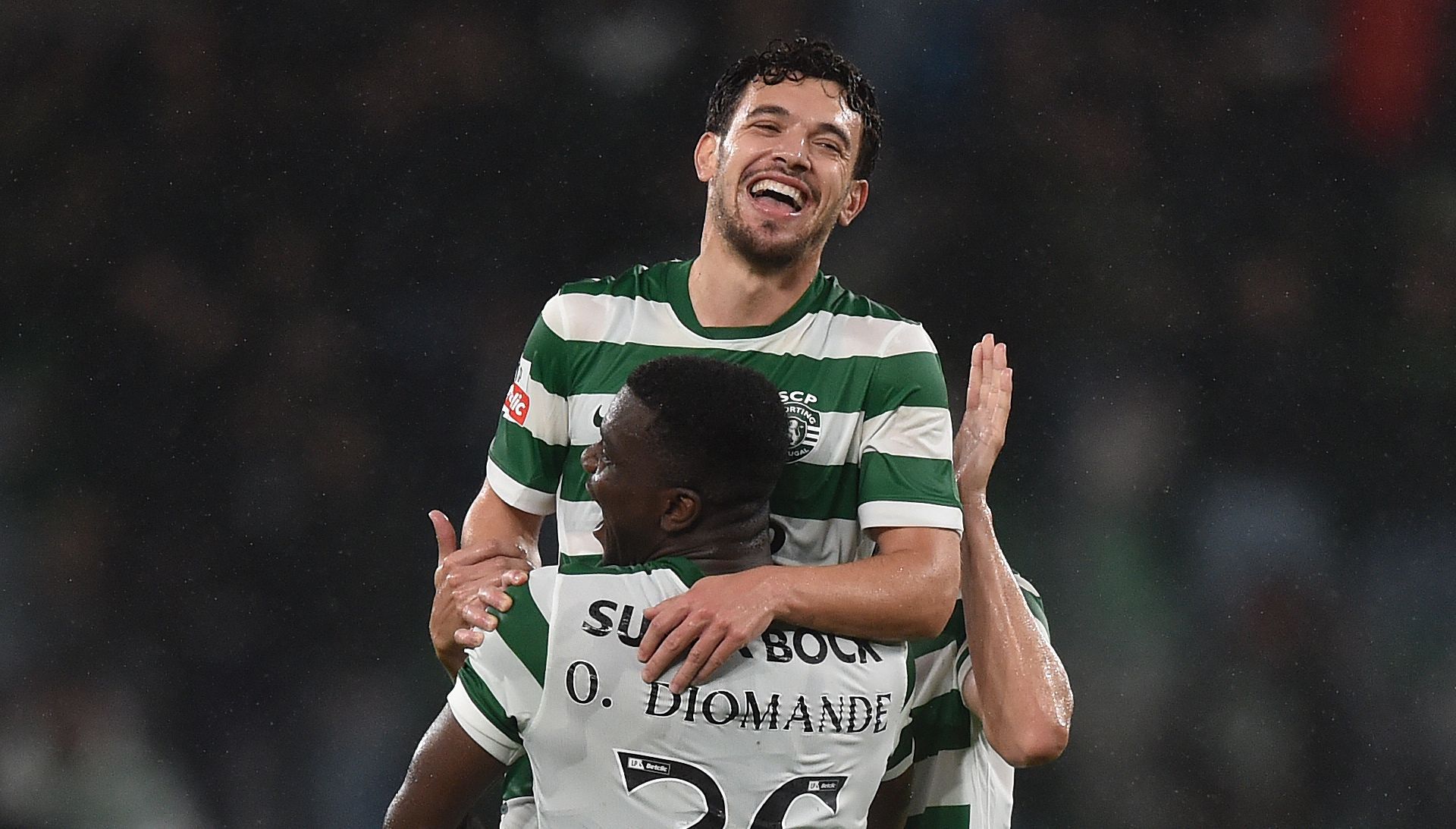 Pedro Gonçalves titular quase dois meses depois de se ter lesionado no 1-1 com o Benfica no dia 5 de dezembro de 2025. De lá para cá, 21 minutos no 2-1 com o Arouca há uma semana e 36’ no 3-2 com o Ath. Bilbao na quarta-feira - Foto: Miguel Nunes