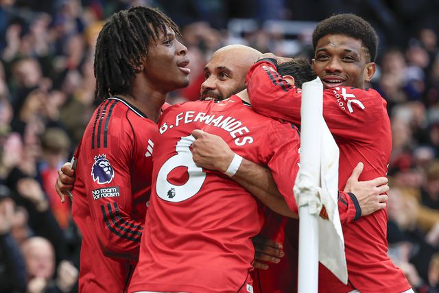 Bruno Fernandes assistiu Mbeumo