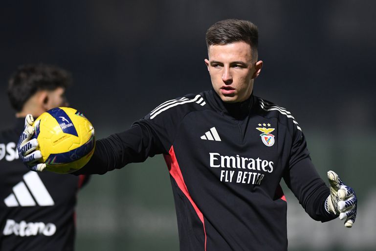 Trubin no aquecimento  -Foto: Rogério Ferreira/ Kapta +