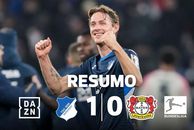 Hoffenheim bate Grimaldo e companhia e sobe ao 3.º lugar (resumo)