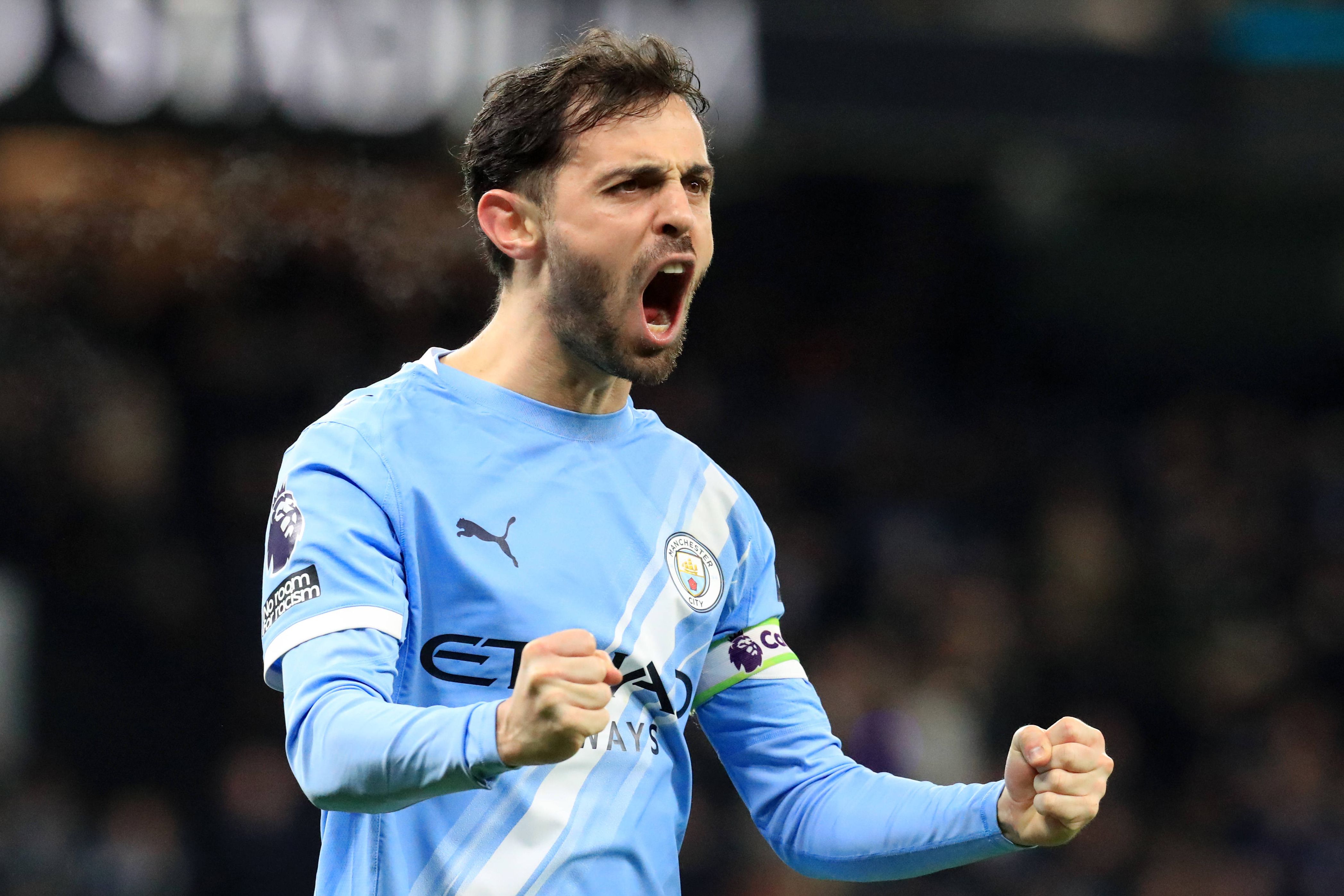 Bernardo Silva tem um golo e três assistências em 29 jogos pelo Man. City esta época