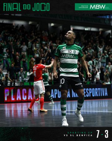 Futsal: Sporting goleia Benfica num dérbi cheio de emoção e golos
