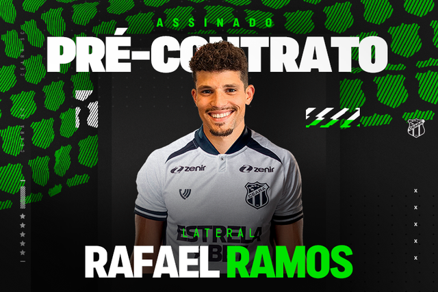 Mercado (oficial): Corinthians empresta Rafael Ramos ao Ceará