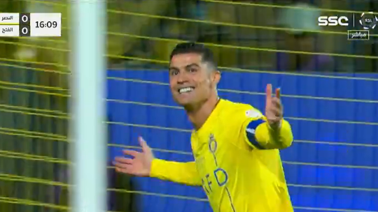 Vídeo: Cristiano Ronaldo coloca o Al Nassr a vencer