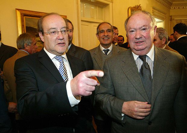 Pinto da Costa ao lado de Alberto João Jardim